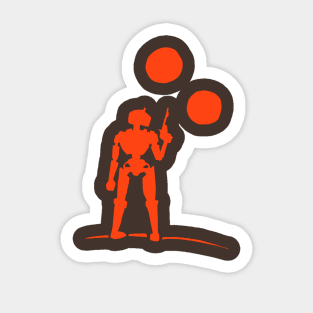 Beneath Twin Suns Sticker